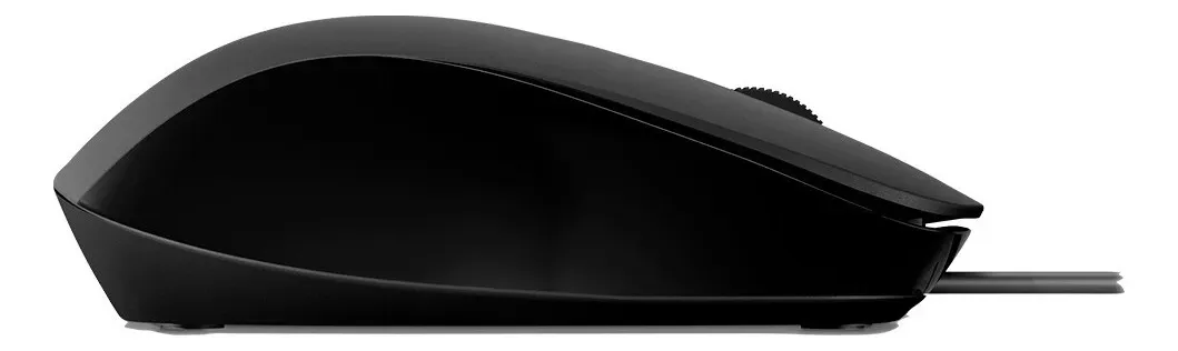 MOUSE HP 150 ALAMBRICO NEGRO, vista 4